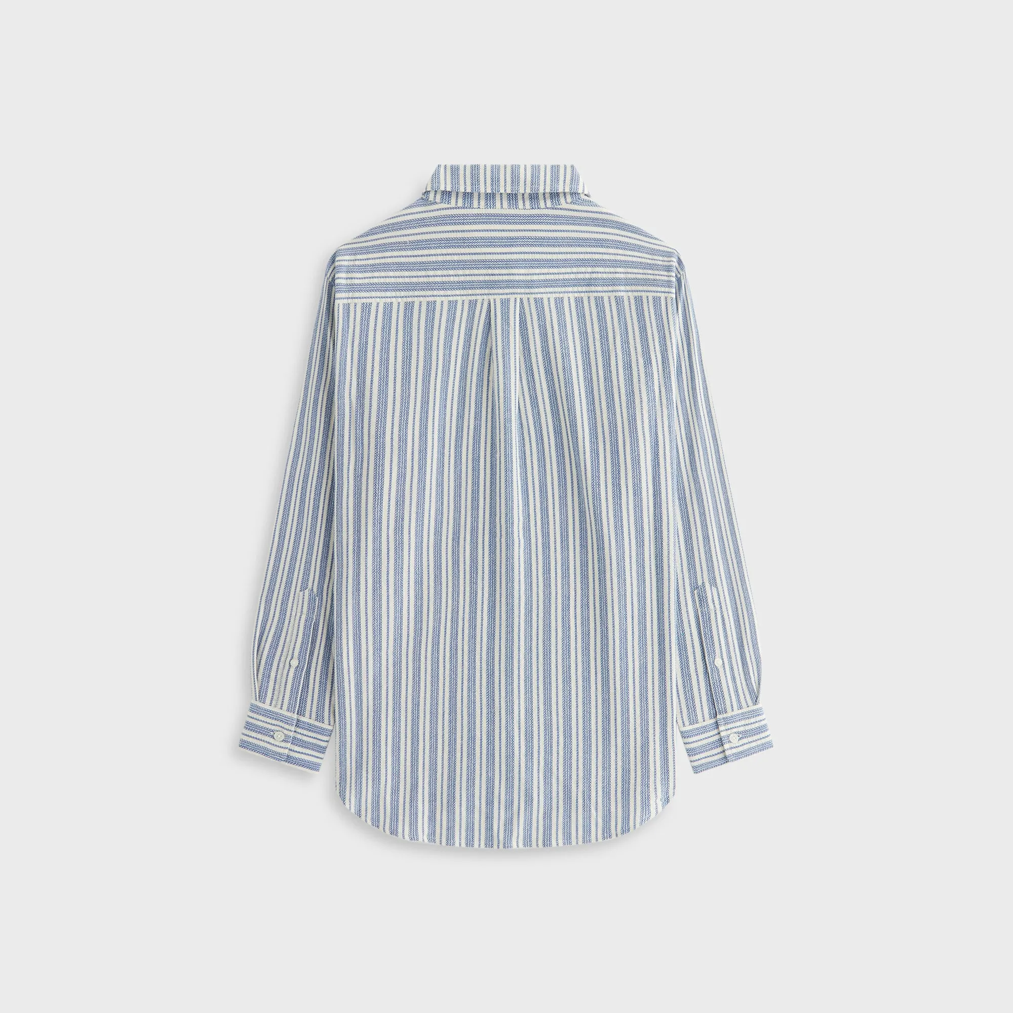 Kith Women Ora II Dobby Stripe Shirt - Royal sold by Kith product image thumbnail 4