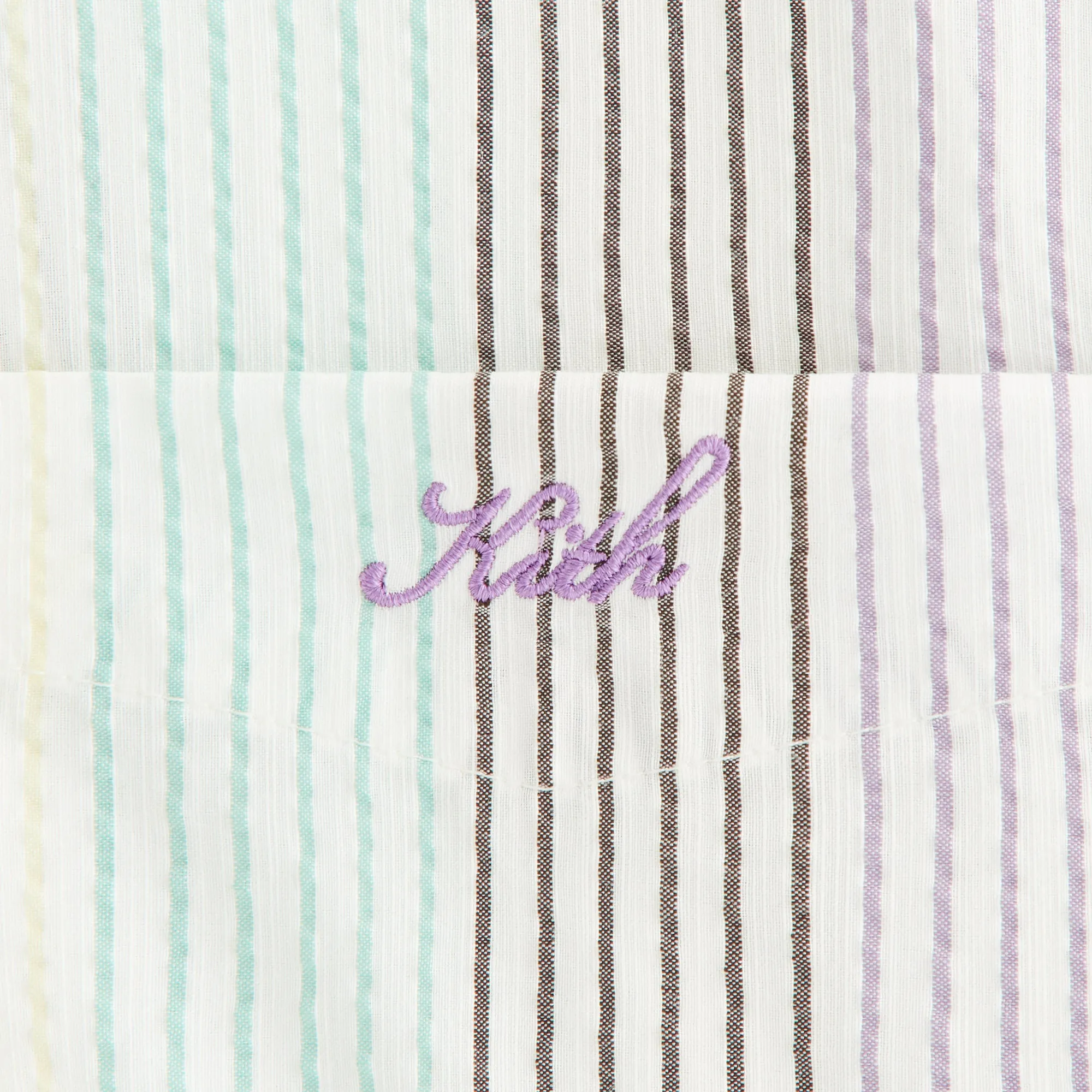 Kith Women Ora II Seersucker Shirt - Mykonos sold by Kith product image thumbnail 4