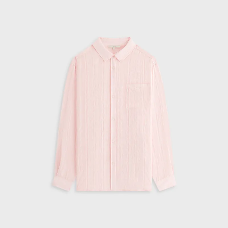 Kith Women Ora II Sheer Stripe Shirt - Abelia sold by Kith