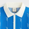 Kith Women Taylen Pique Logo Knit Polo - Royal sold by Kith