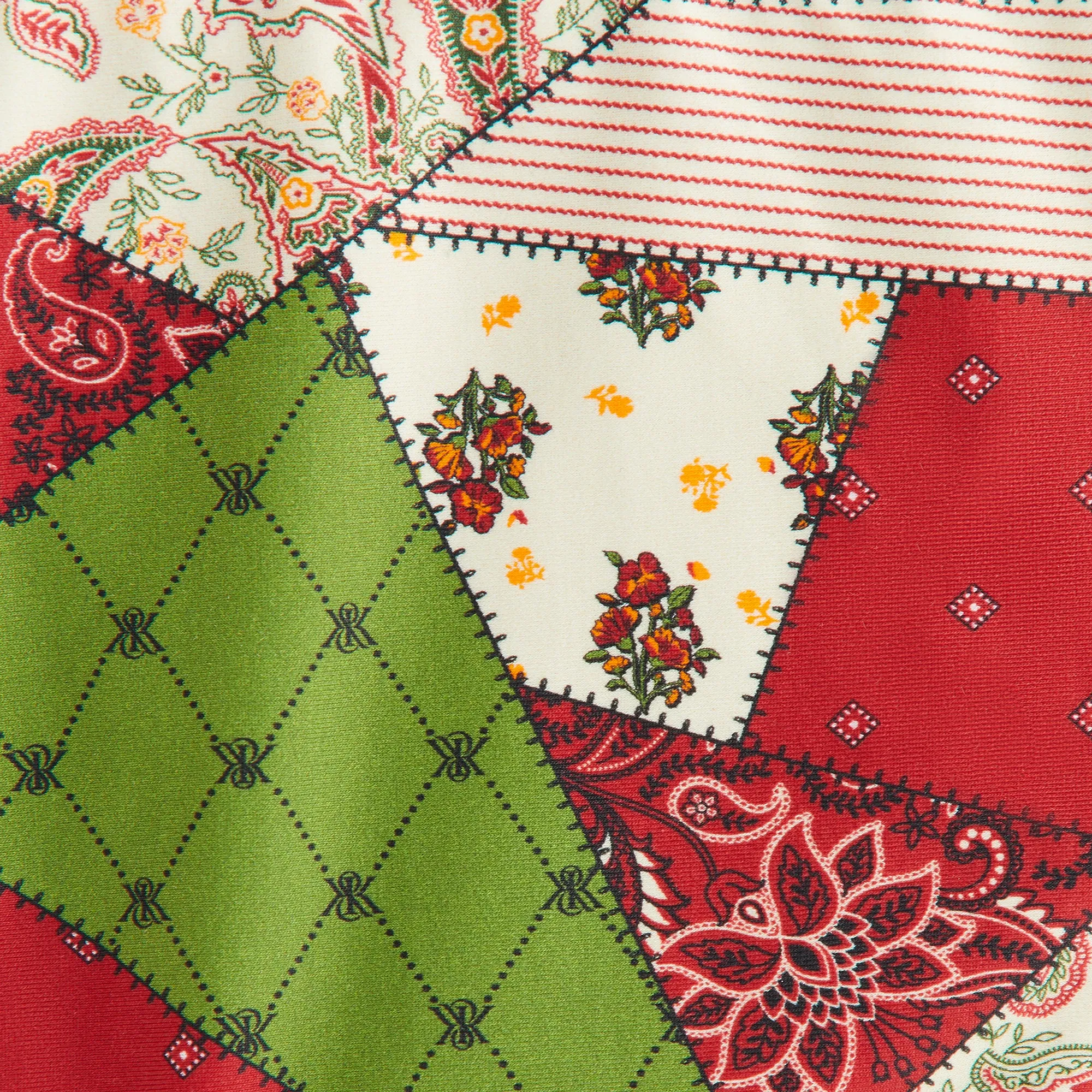 Kith Women Iris Patchwork Scarf Tie Bottom - Kyoho sold by Kith product image thumbnail 4