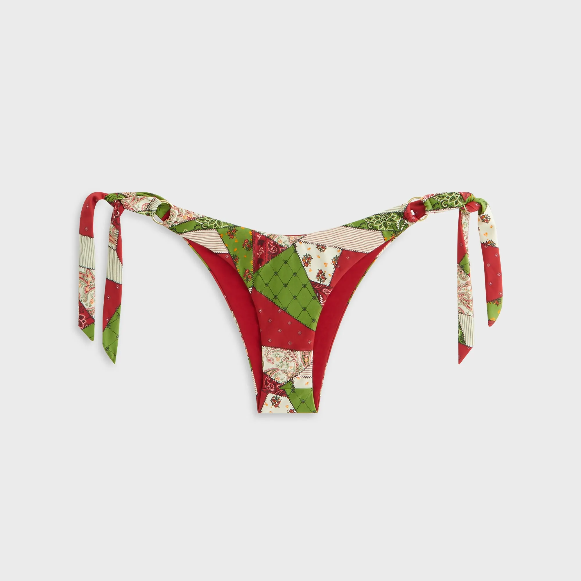 Kith Women Iris Patchwork Scarf Tie Bottom - Kyoho sold by Kith