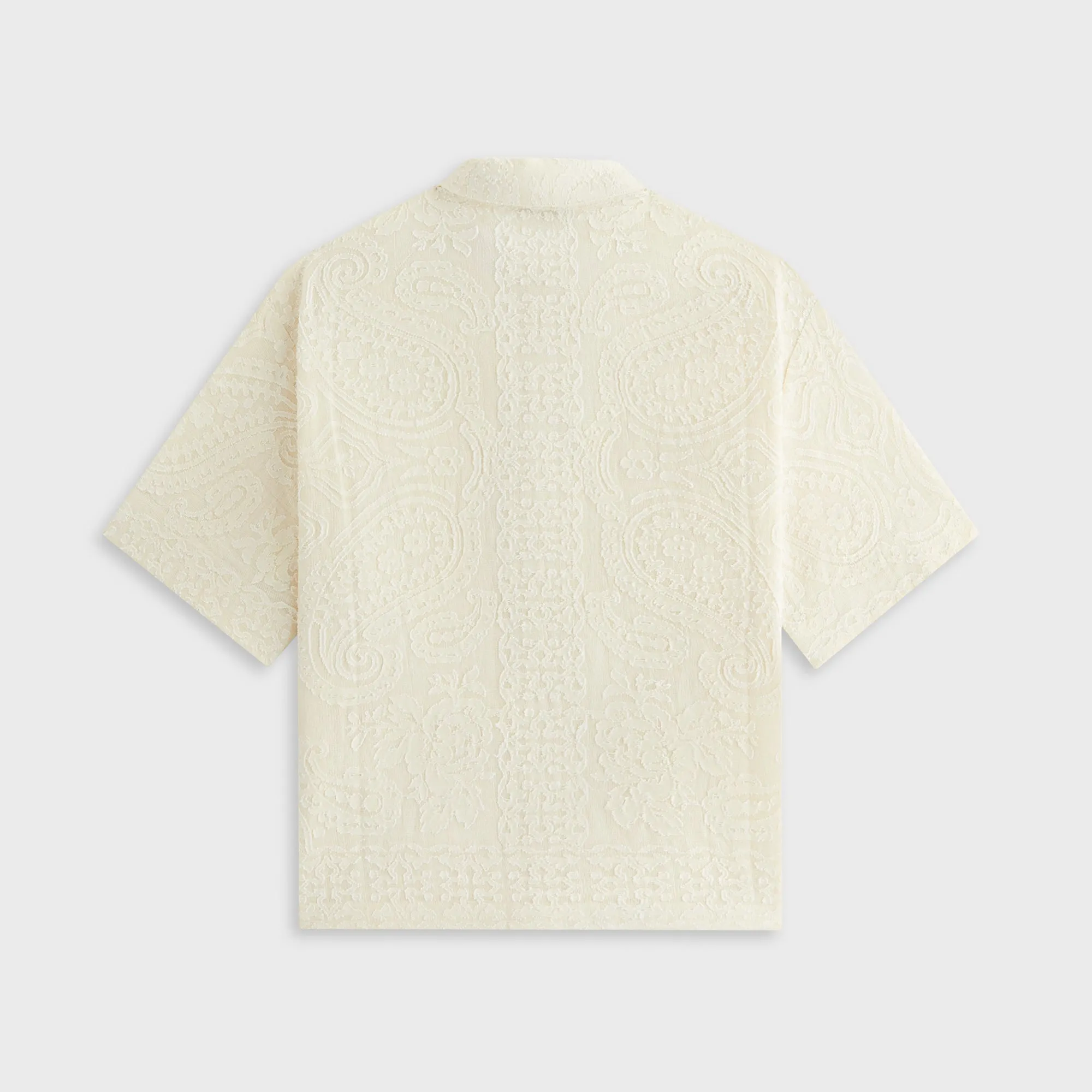 Kith Women Mari Paisley Gauze Shirt - Waffle sold by Kith product image thumbnail 3
