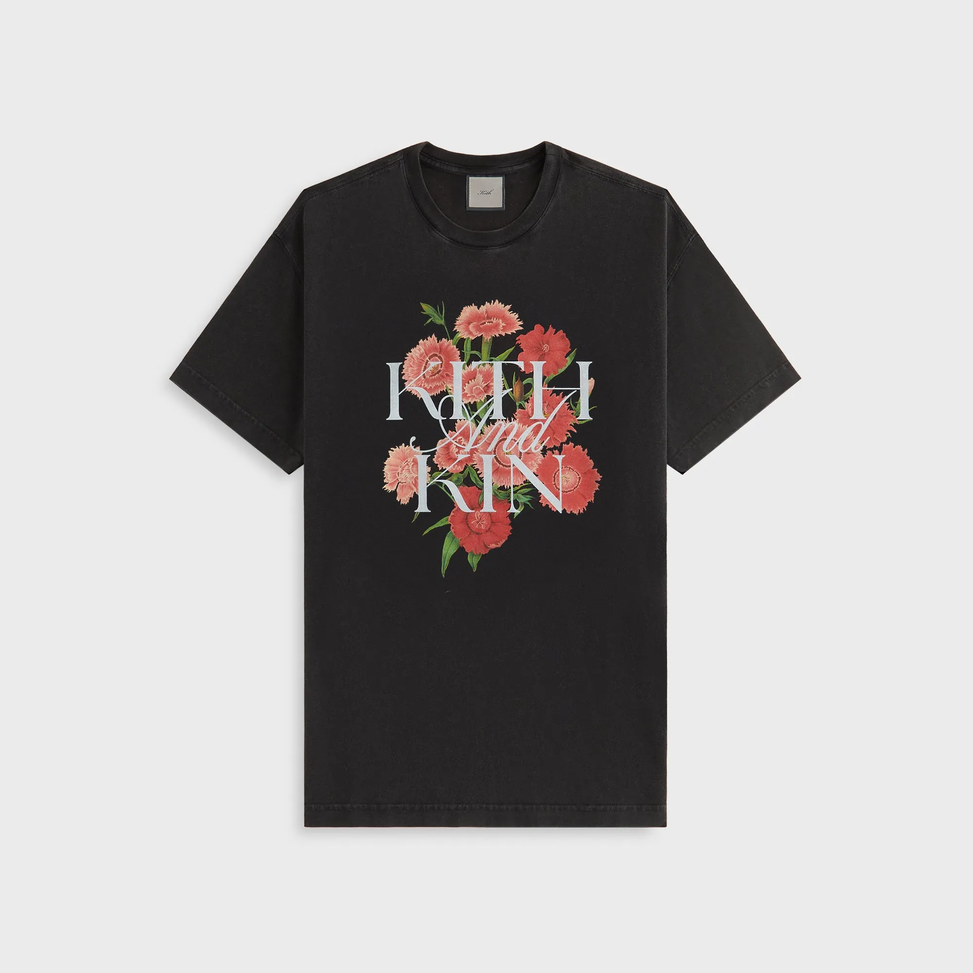 Kith Women Floral Vintage Tee - Black sold by Kith