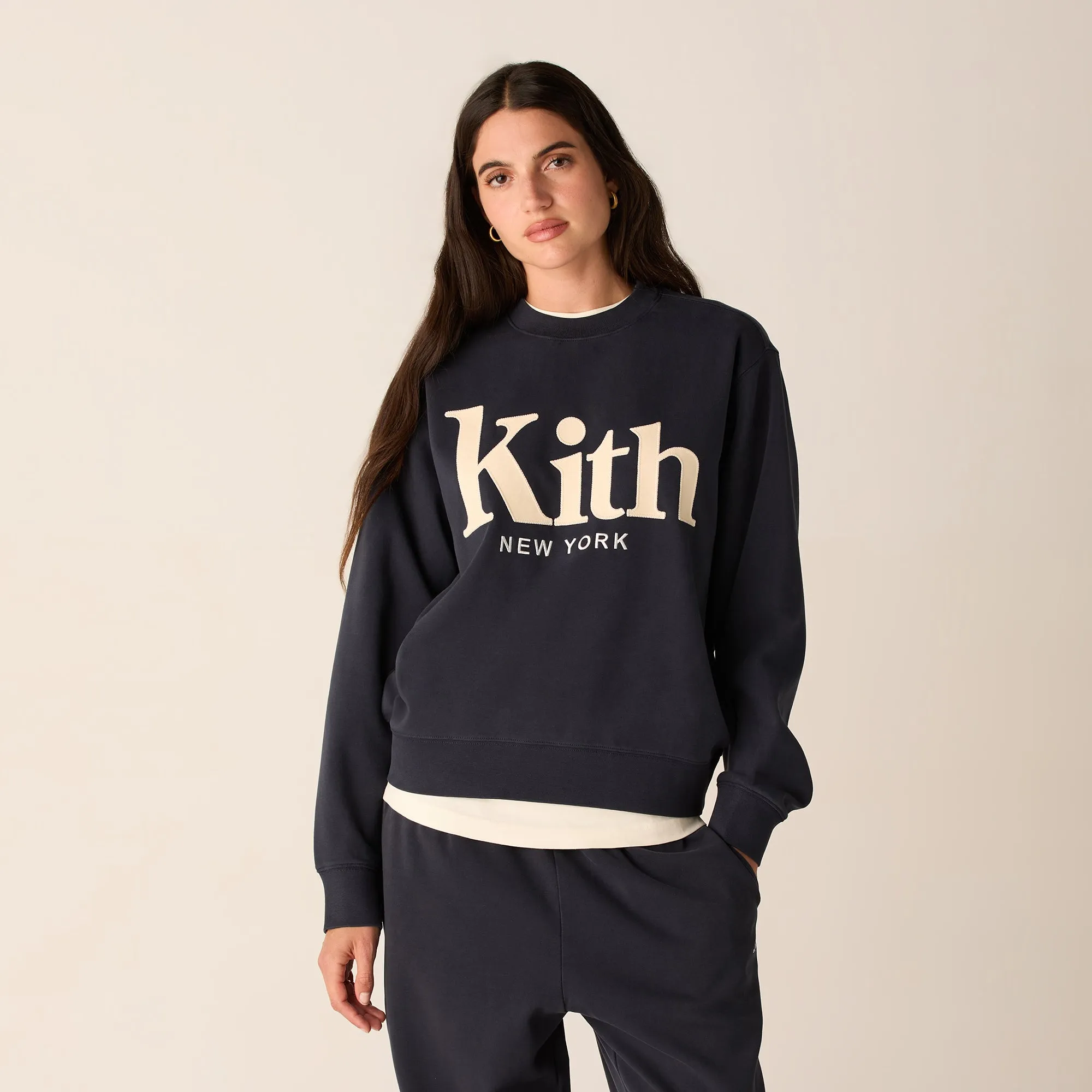 Kith Women Asher New York Crewneck - Nocturnal sold by Kith product image thumbnail 2