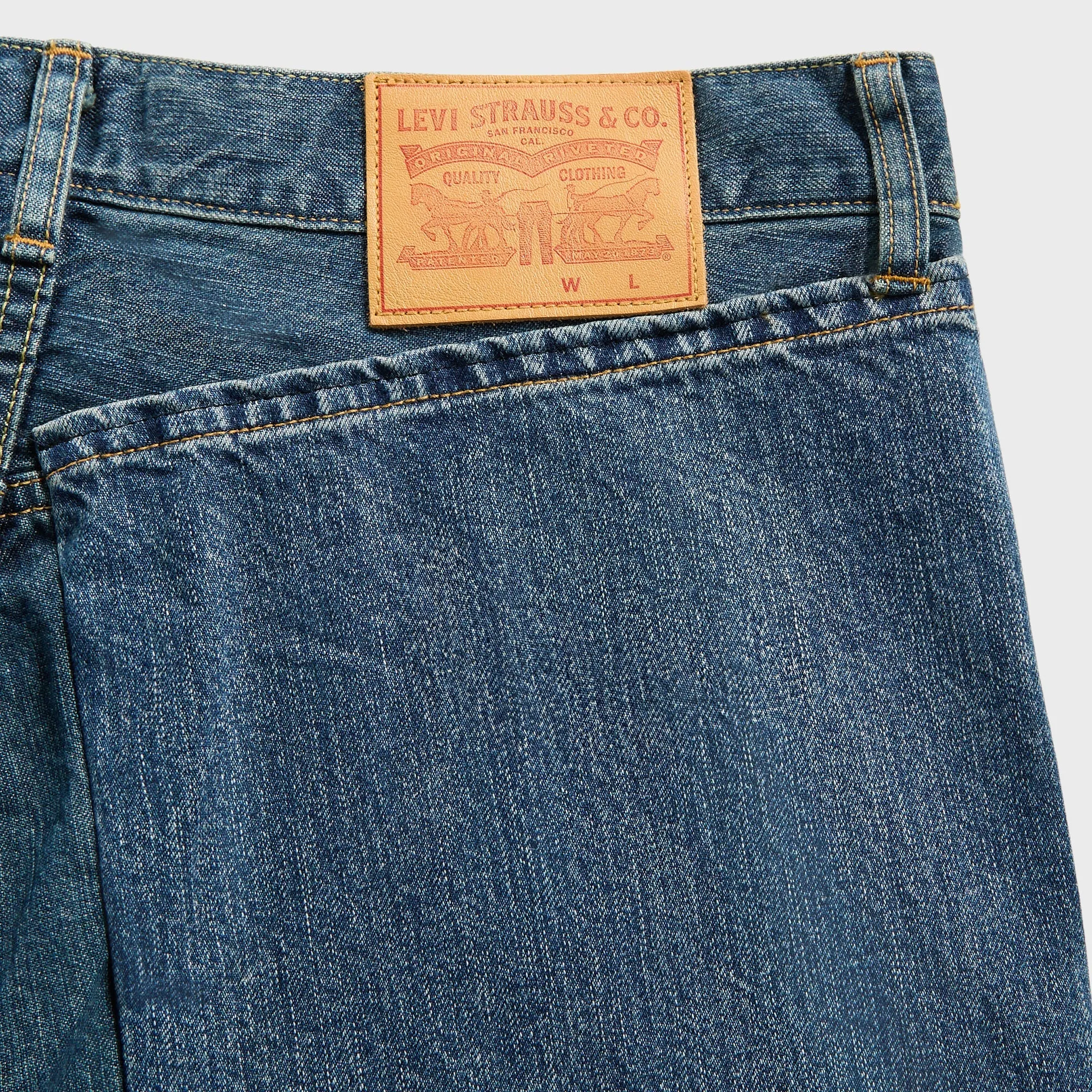 Junya Watanabe Man x Levi's Edition Inkjet W Name Berberjin Jeans - Indigo sold by Kith product image thumbnail 3