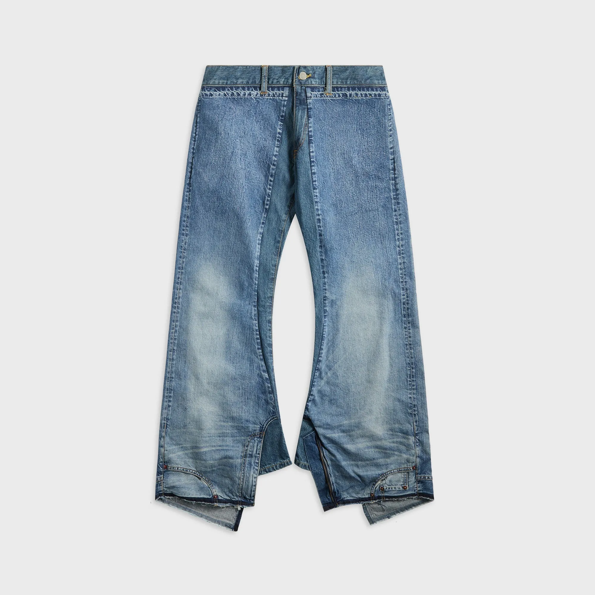 Junya Watanabe Man x Levi's Edition Inkjet W Name Berberjin Jeans - Indigo sold by Kith