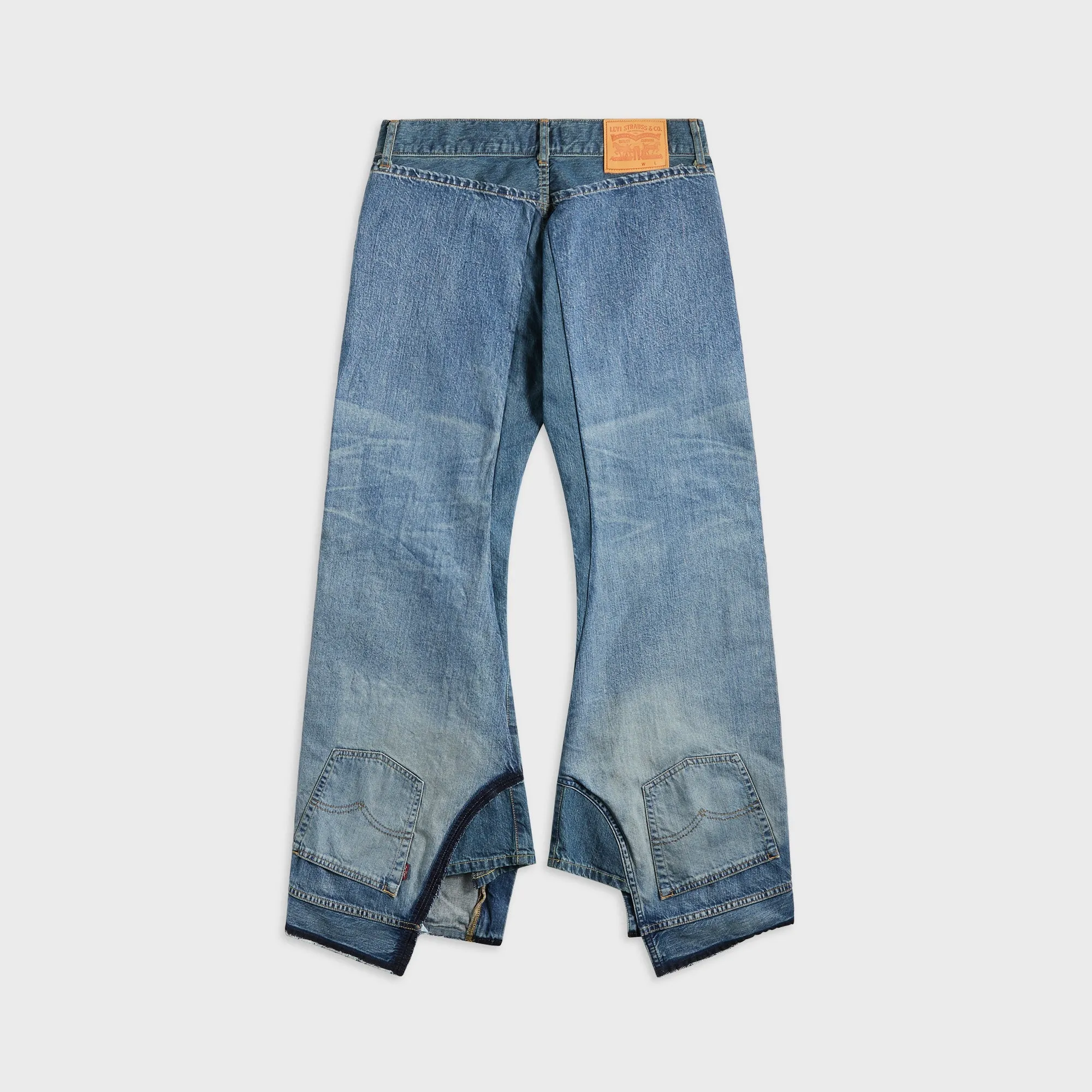 Junya Watanabe Man x Levi's Edition Inkjet W Name Berberjin Jeans - Indigo sold by Kith product image thumbnail 2