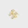 SHASHI Robyn Huggie Earring - Gold sold by Kith