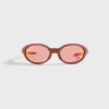 Oakley Eye Jacket Redux - Fire Orange / Prizm Trail Torch Lens sold by Kith