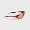 Oakley Eye Jacket Redux - Fire Orange / Prizm Trail Torch Lens sold by Kith