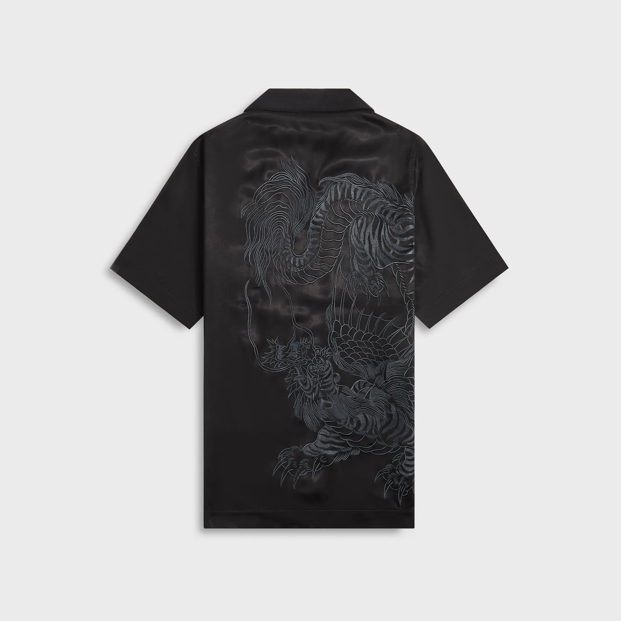 Maharishi 6098 Tiger Dragon Camp Collar Shirt - Black sold by Kith product image thumbnail 2