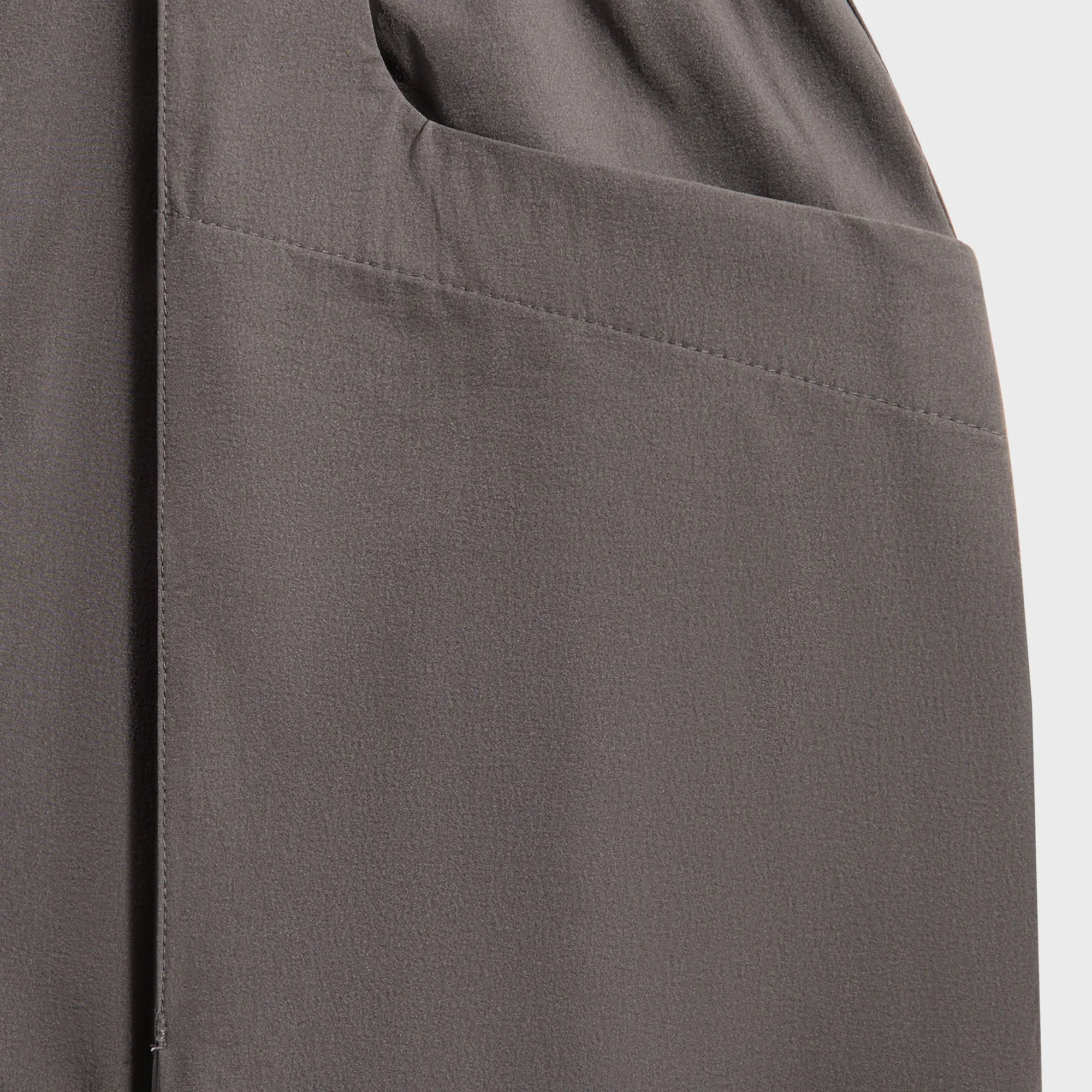 Maharishi 6081 Hemp Pleated Track Pants - Charcoal sold by Kith product image thumbnail 4