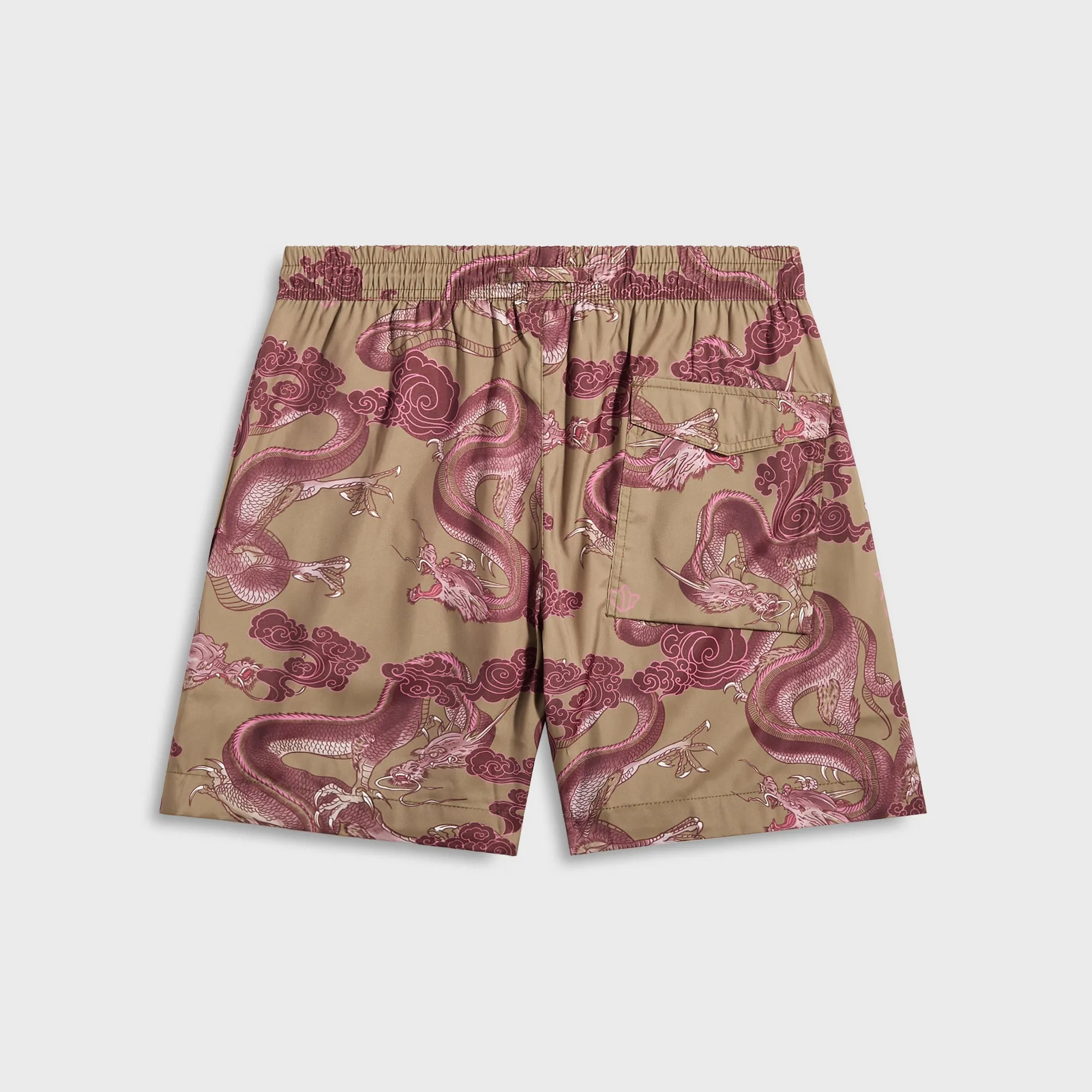 Maharishi 1549 Dragon Swim Shorts - Olive sold by Kith product image thumbnail 2