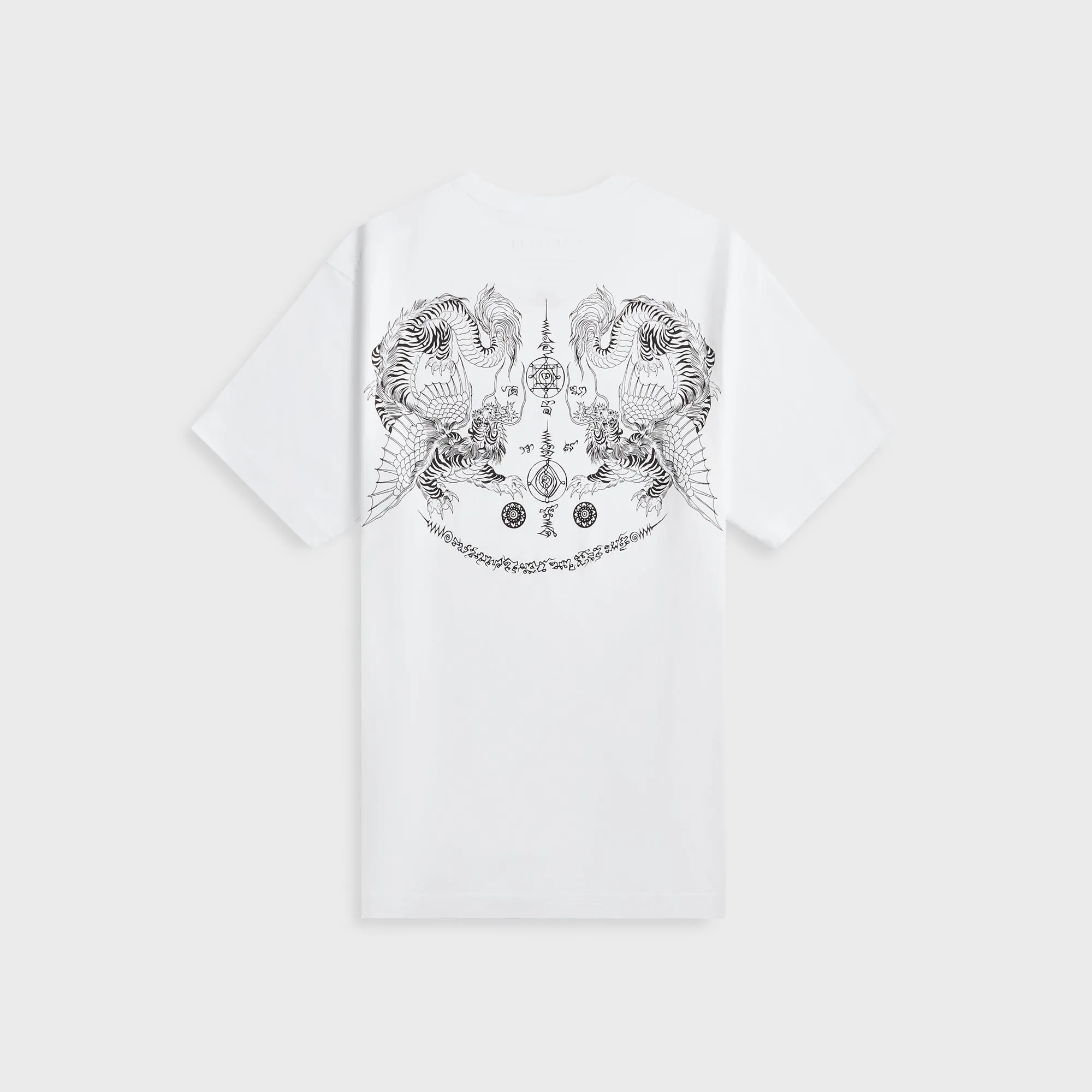 Maharishi 1489 Muay Thai Tiger Dragon Tee - White sold by Kith product image thumbnail 2