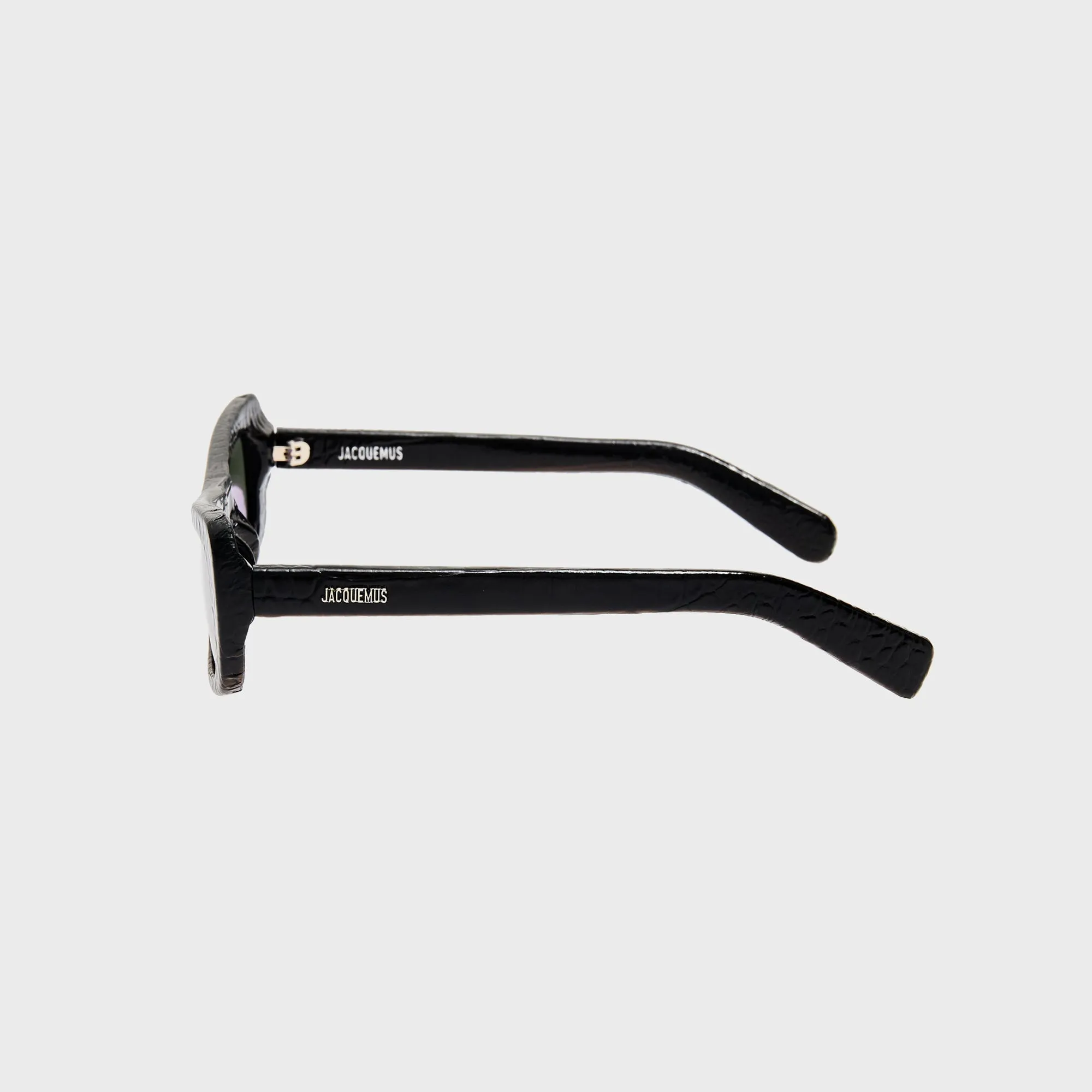 Jacquemus Capri Sunglasses - Black Croc sold by Kith product image thumbnail 3