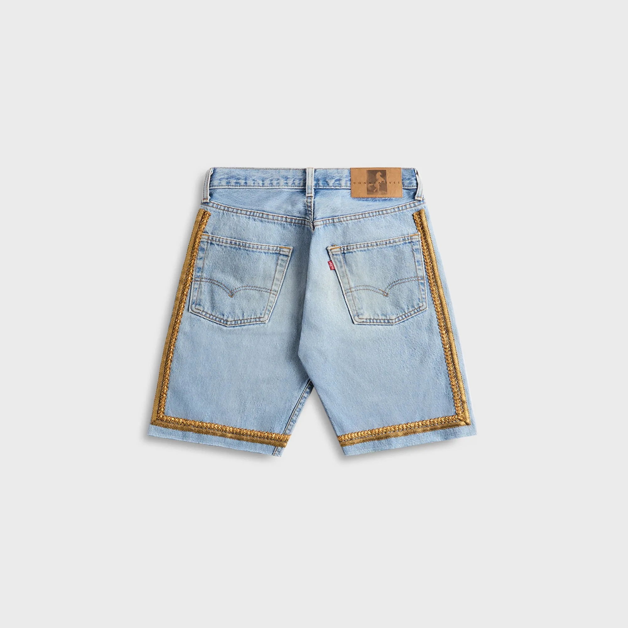 Conner Ives Vintage Denim Short - Blue sold by Kith product image thumbnail 2