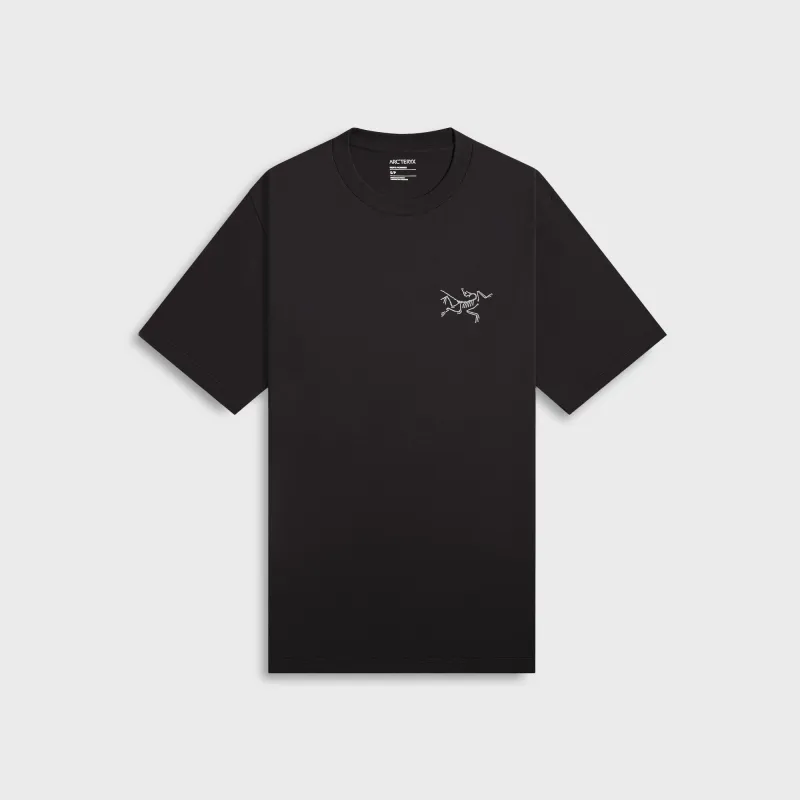 meravel simple comfortable Tee　Black Marvel Men's Comics Simple Classic Logo T-Shirt, Black