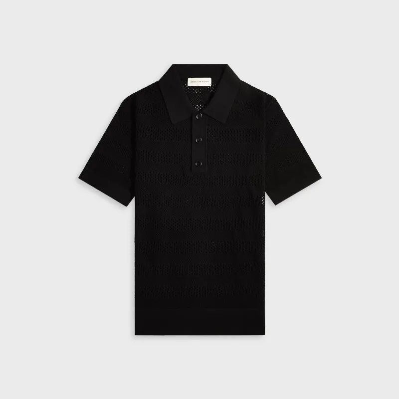 Dries Van Noten Mercy 1701 M.K.Polo - Black made by Dries Van Noten