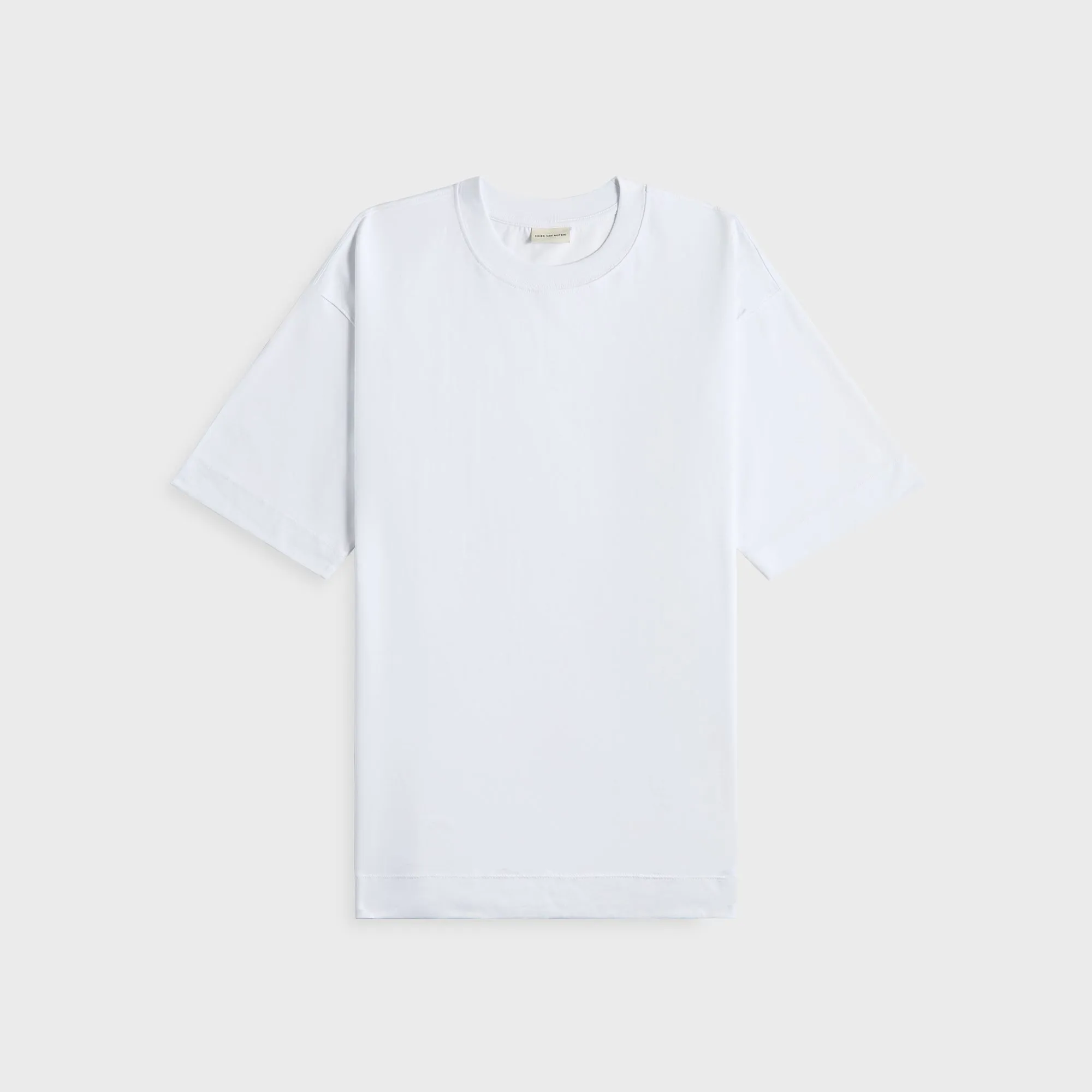 Dries Van Noten Heli 1603 M.K.Ss.T-Shirt - White sold by Kith