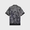 Dries Van Noten Carltone Emb 1162 M.W.Shirt - Navy sold by Kith
