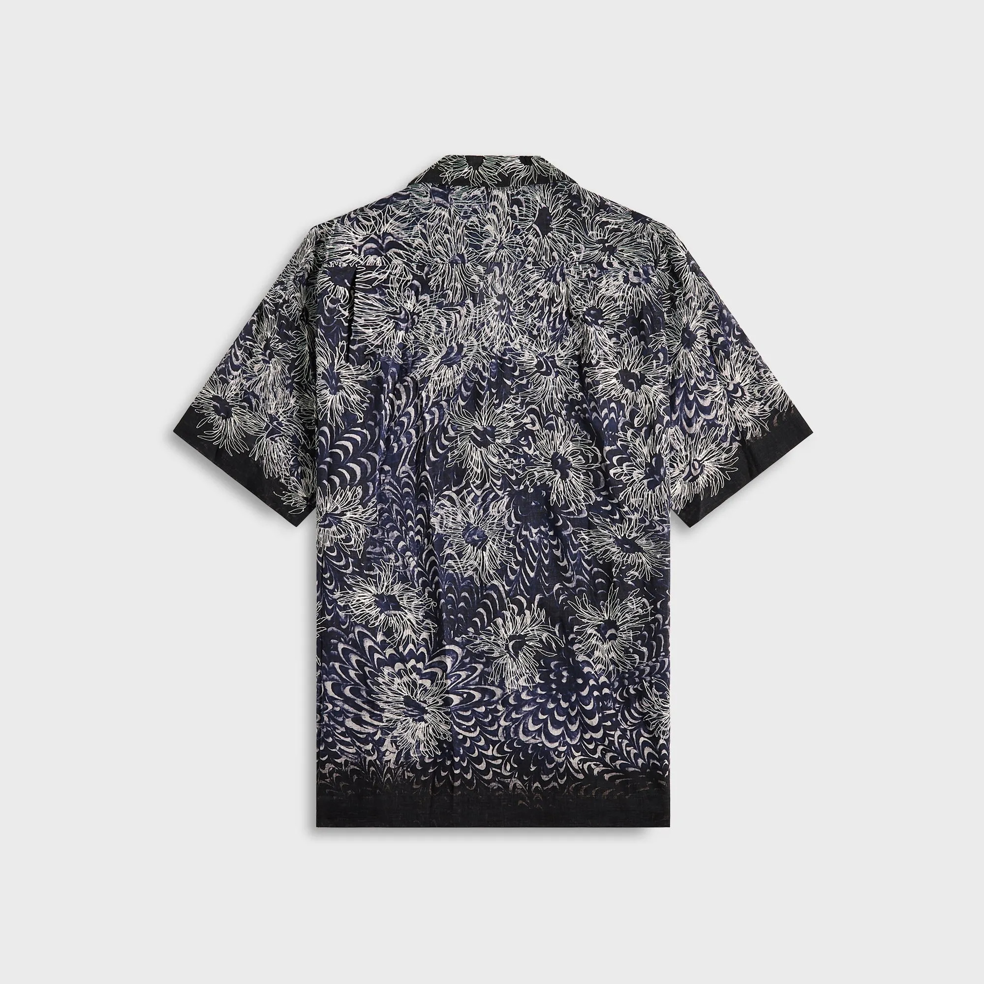 Dries Van Noten Carltone Emb 1162 M.W.Shirt - Navy sold by Kith product image thumbnail 2
