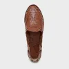 Chamula Cancun Sandal - Red / Brown sold by Kith