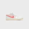 Nike WMNS Air Jordan 1 Low SE - Summit White / Light Soft Pink / Sail / Magic Ember sold by Kith