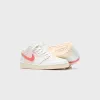 Nike WMNS Air Jordan 1 Low SE - Summit White / Light Soft Pink / Sail / Magic Ember sold by Kith