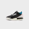 Jordan GS Air Jordan 3 Retro OG - Black / Chile Red / Neutral Grey / Military Blue / Coconut Milk sold by Kith