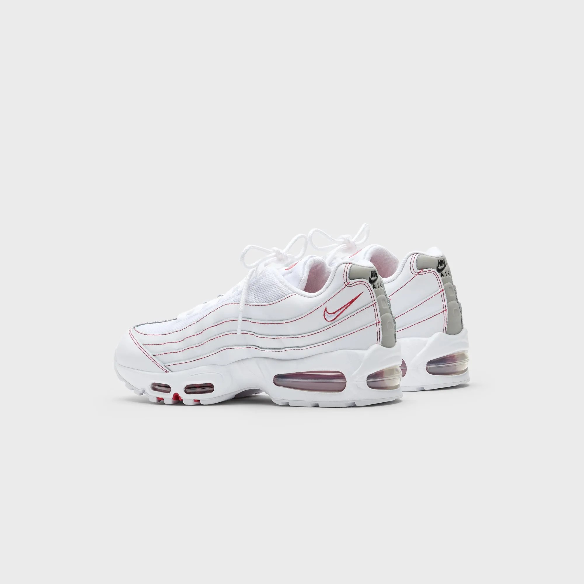 Nike Air Max 95 OG - White / University Red / Wolf Grey sold by Kith product image thumbnail 4