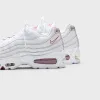 Nike Air Max 95 OG - White / University Red / Wolf Grey sold by Kith