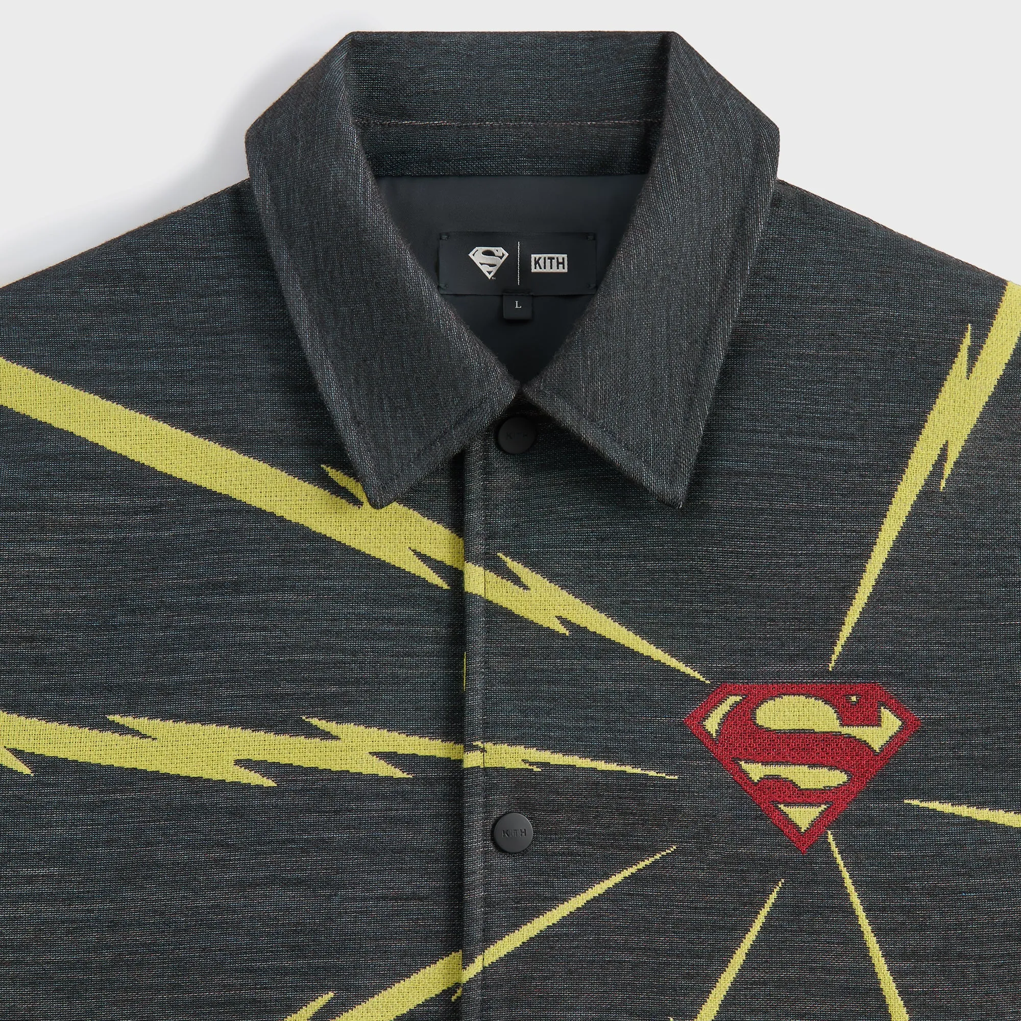 Superman | Kith Lightning Tapestry Jacket - Black sold by Kith product image thumbnail 3