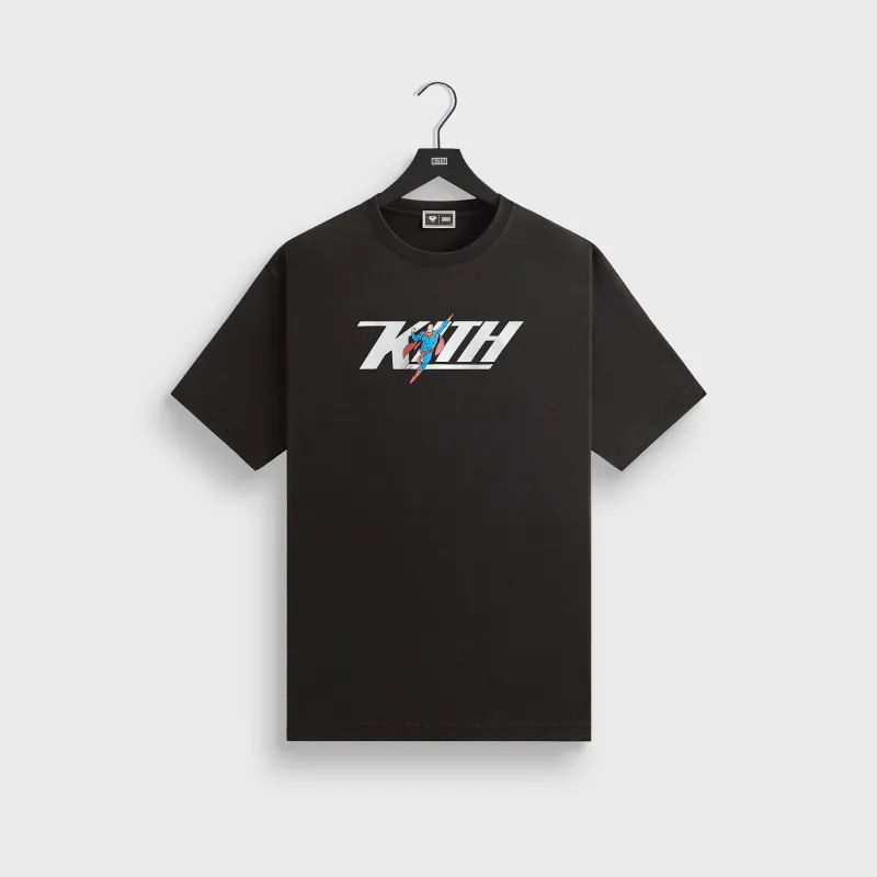 Superman | Kith Flight Vintage Tee - Black sold by Kith