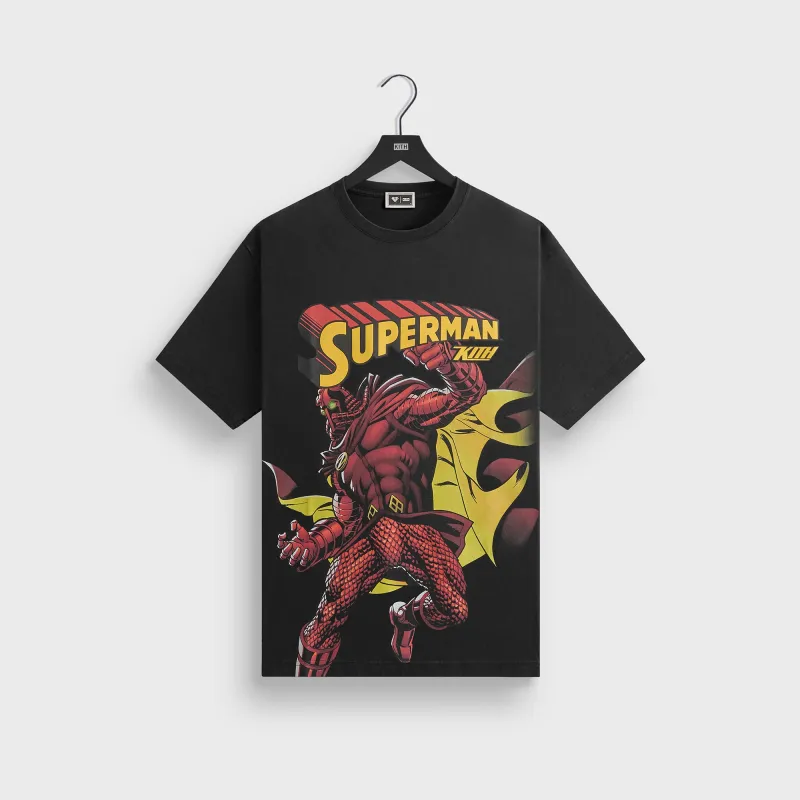 Superman | Kith Zod Tee - Black sold by Kith