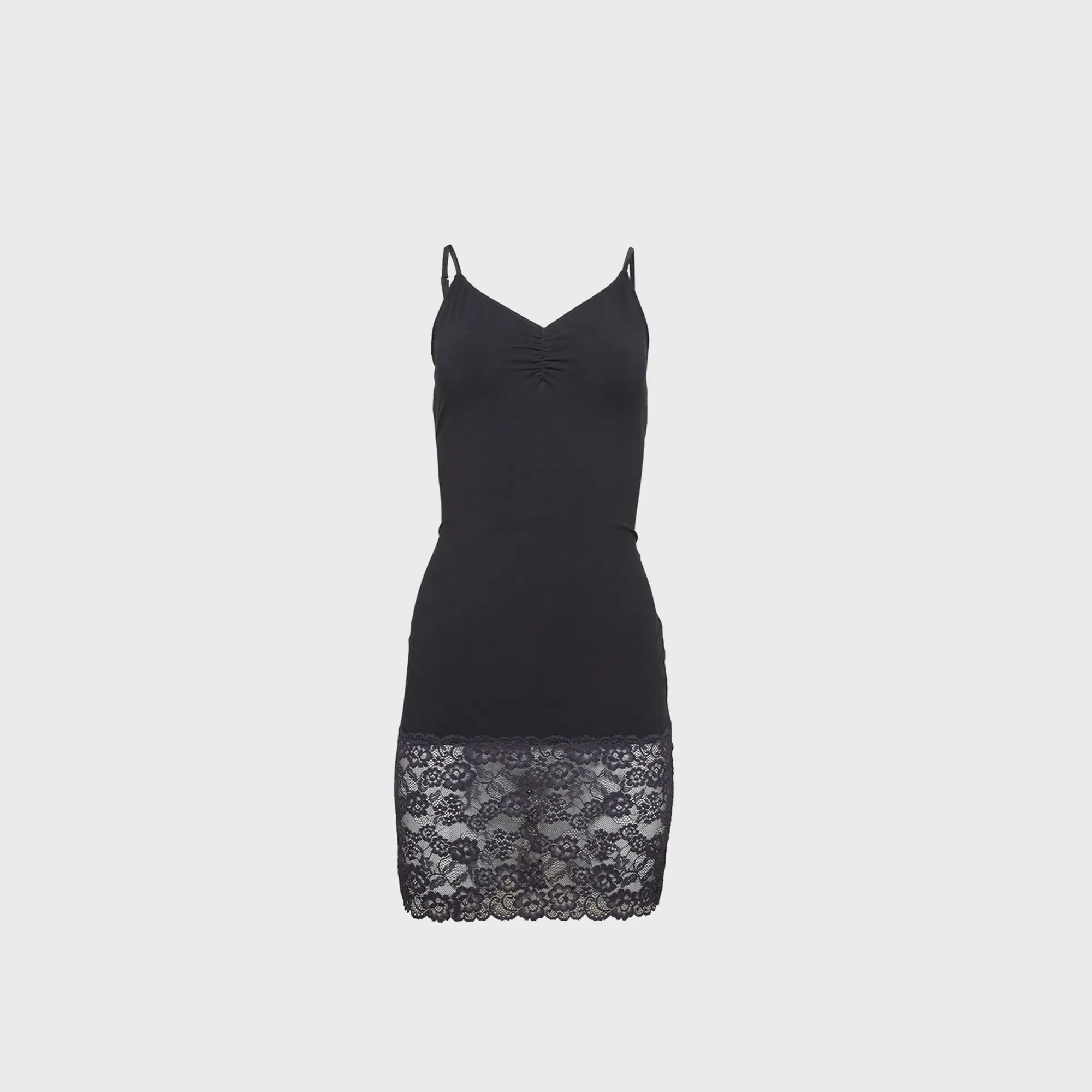 Fleur du Mal Organic Cotton Slip - Black sold by Kith