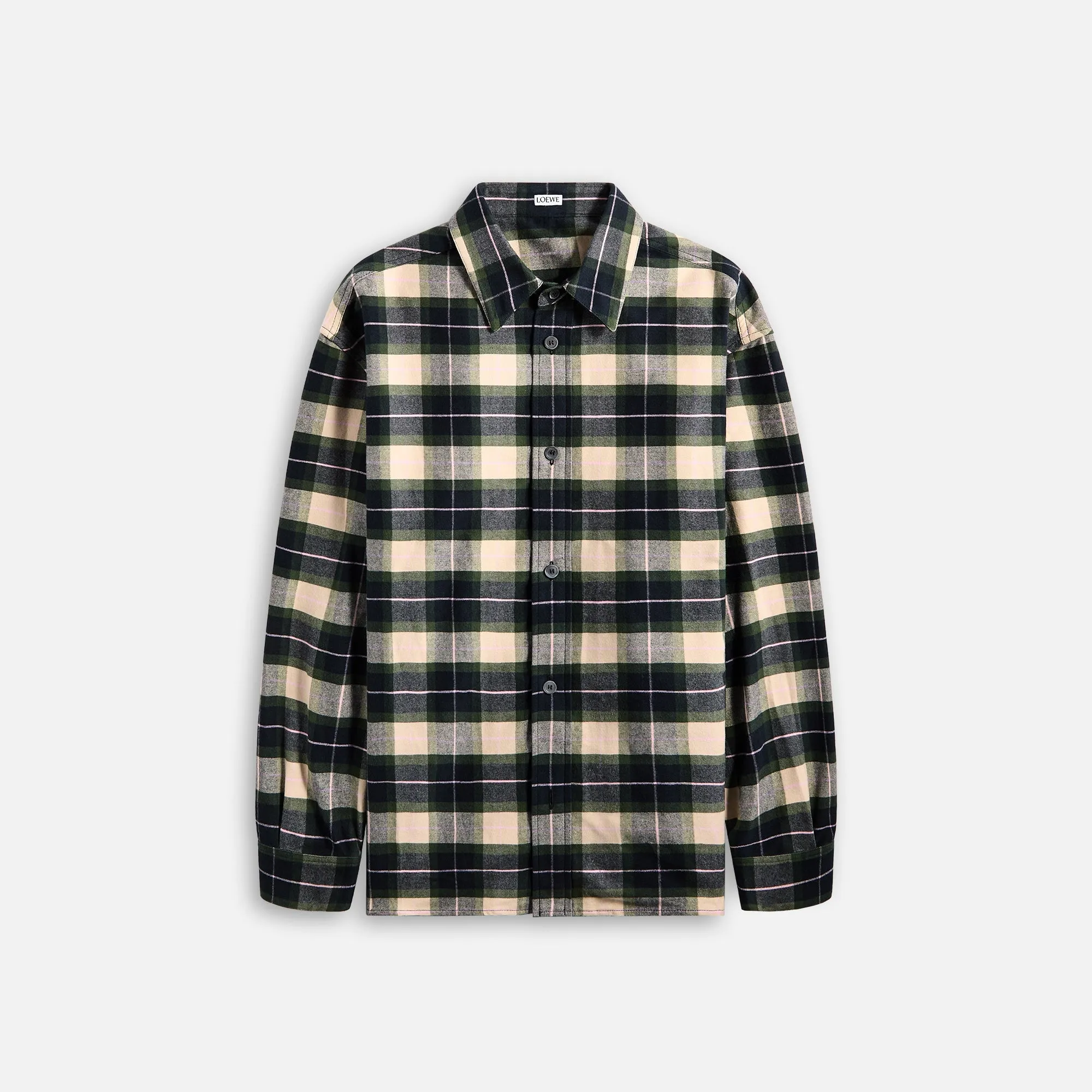 Loewe Overshirt - Khaki Green sold by Kith