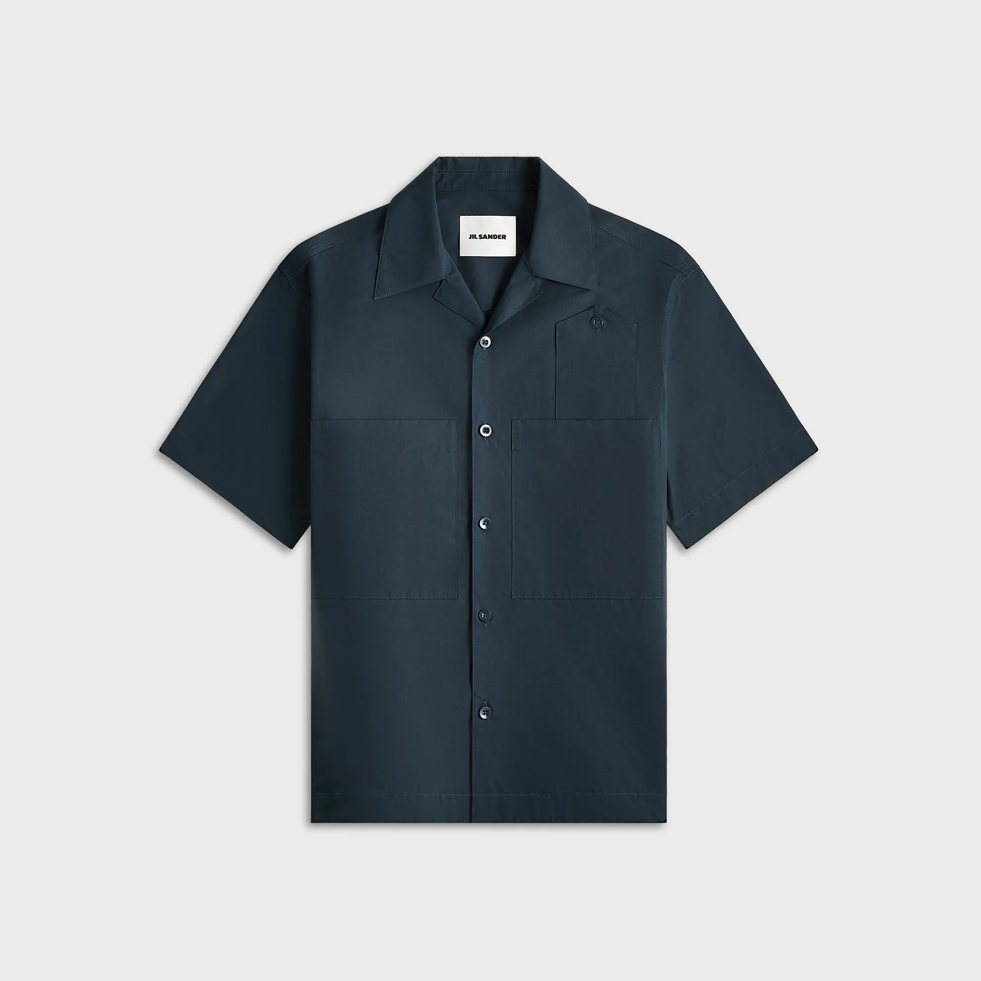 Jil Sander Heavy Organic Cotton Poplin Uniform - Grey sold by Kith