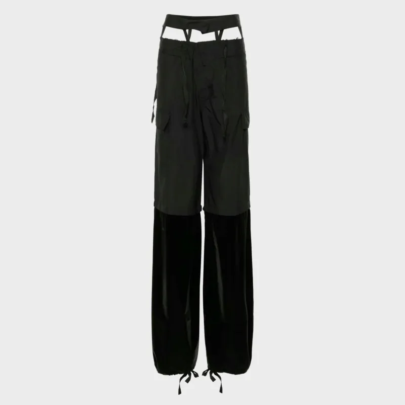 Ottolinger Baggy Cargo Pant - Black sold by Kith