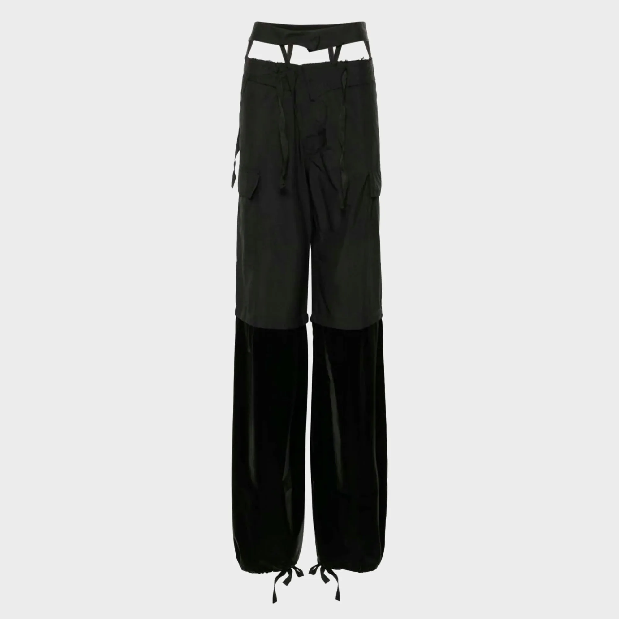 Ottolinger Baggy Cargo Pant - Black sold by Kith