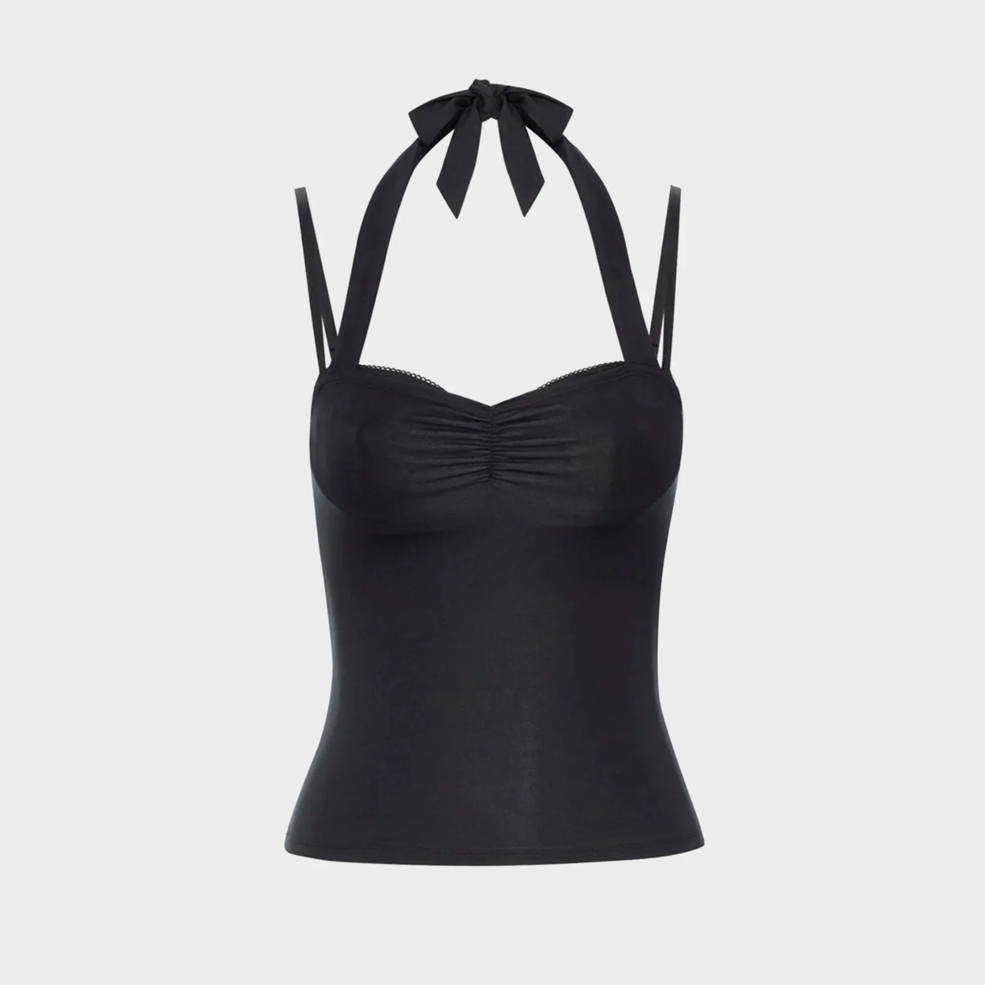 Miaou Pilar Top - Black sold by Kith