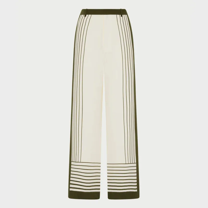 SIR Leilana Tailored Pant - Garden Stripe sold by Kith