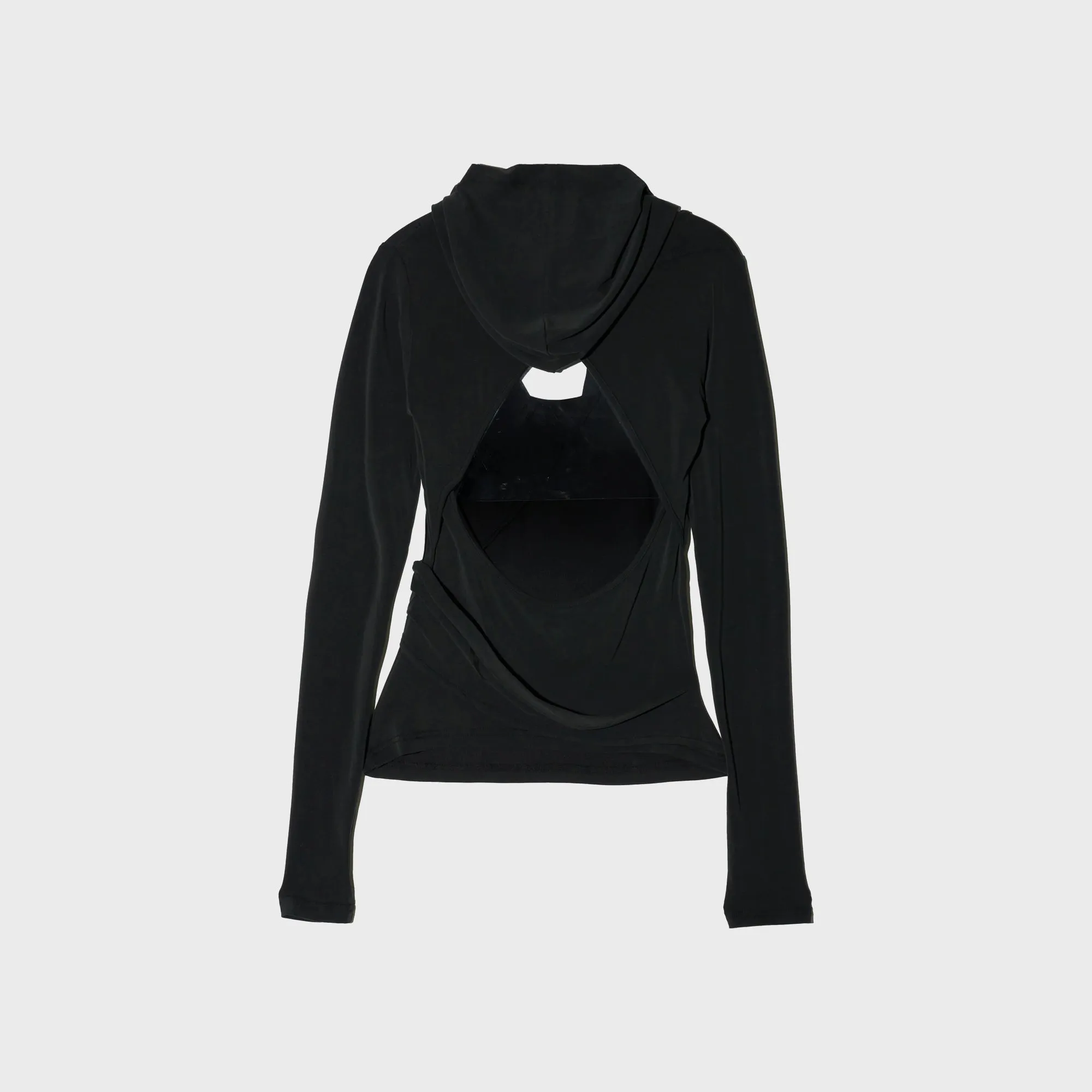 Hyein Seo Hooded Jersey Top - Black sold by Kith product image thumbnail 2