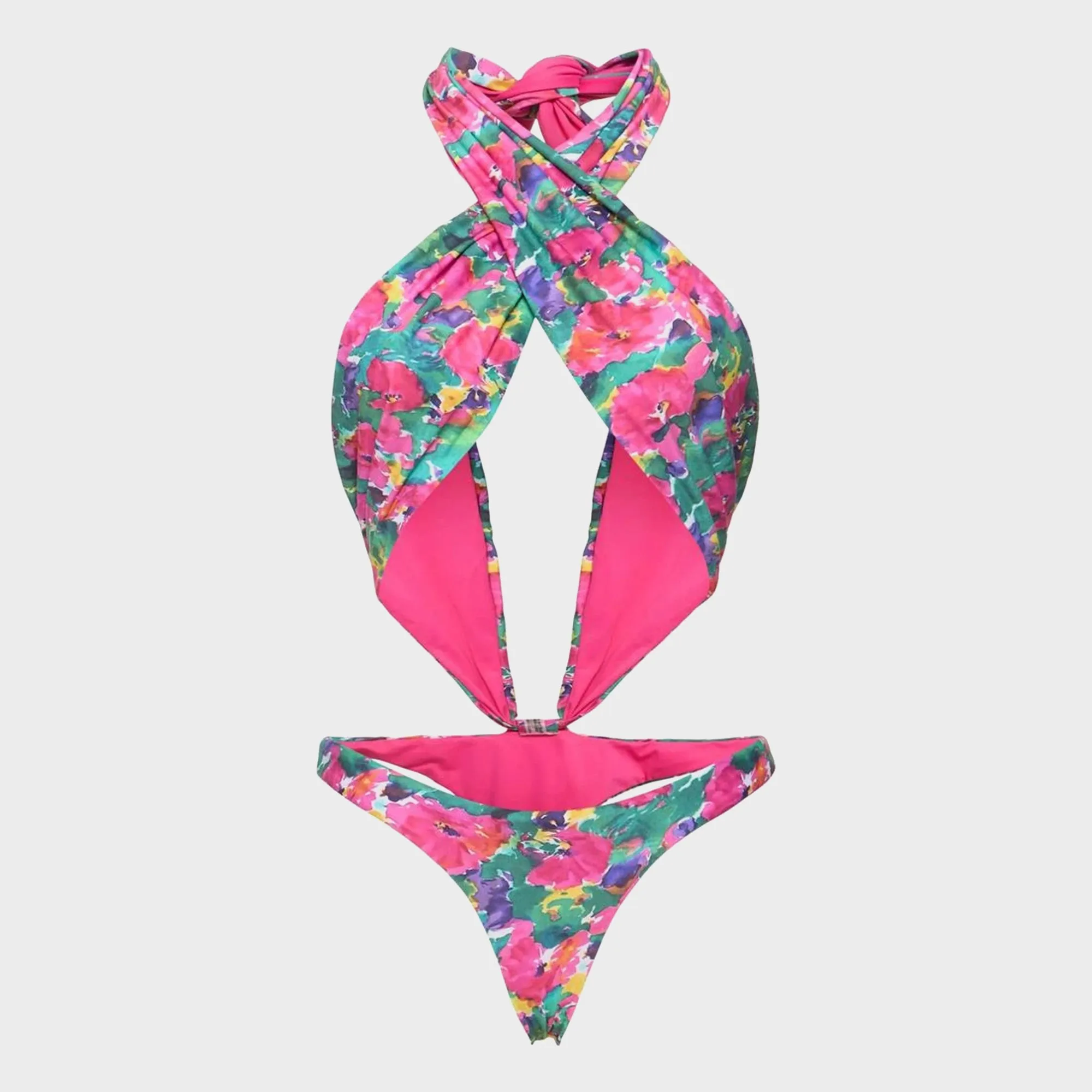 Reina Olga Showpony One-Piece Swim Suit - Mix Print Spring sold by Kith