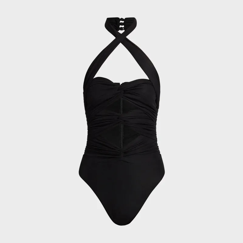 Ronny Kobo Ron Bodysuit - Black sold by Kith