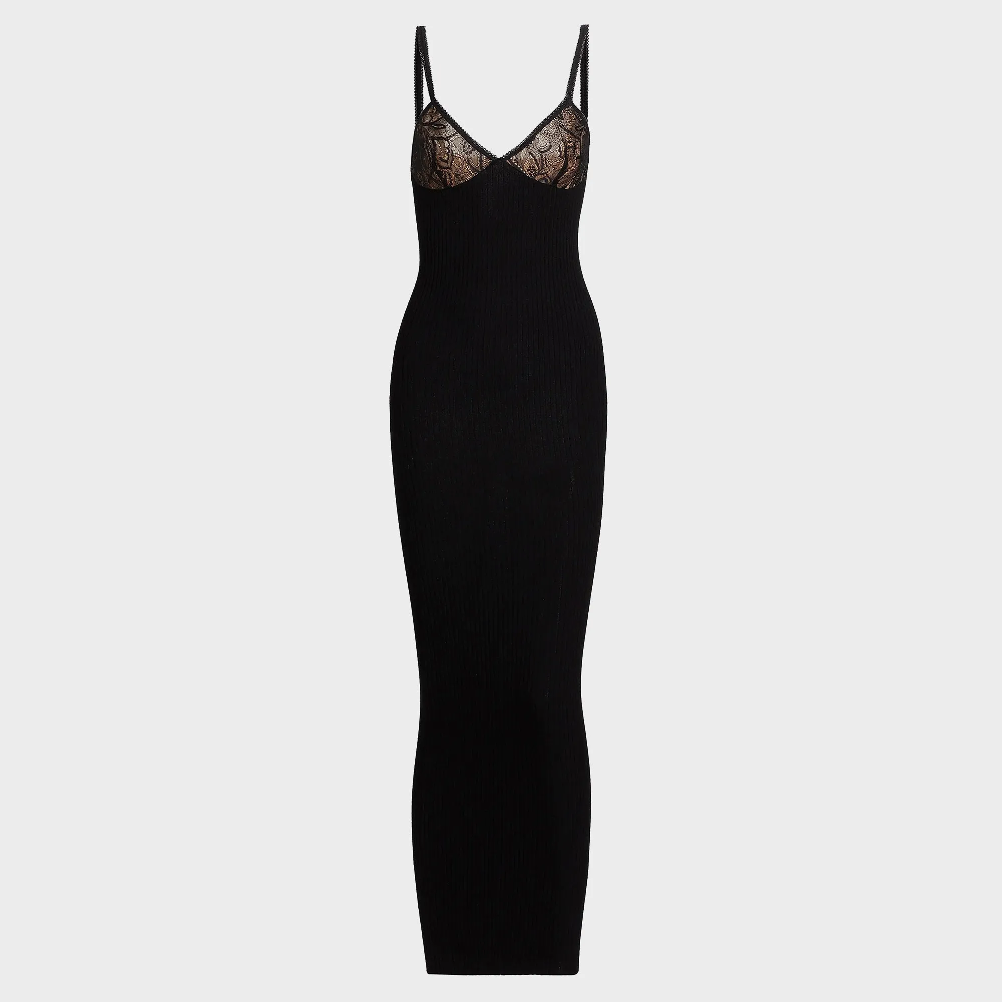 Ronny Kobo Pascale Dress - Jet Black sold by Kith