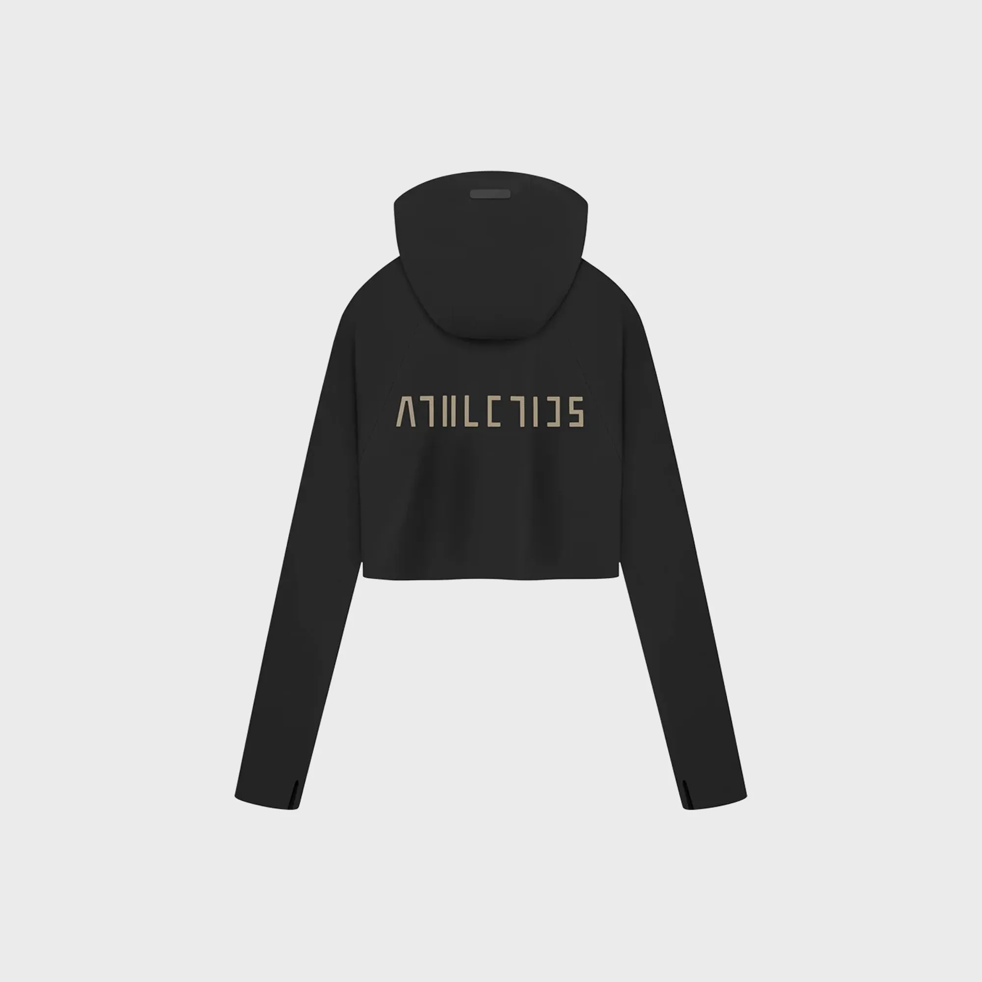 Adidas x Fear of God Athletics Base Layers Crop Hoodie - Black sold by Kith product image thumbnail 2