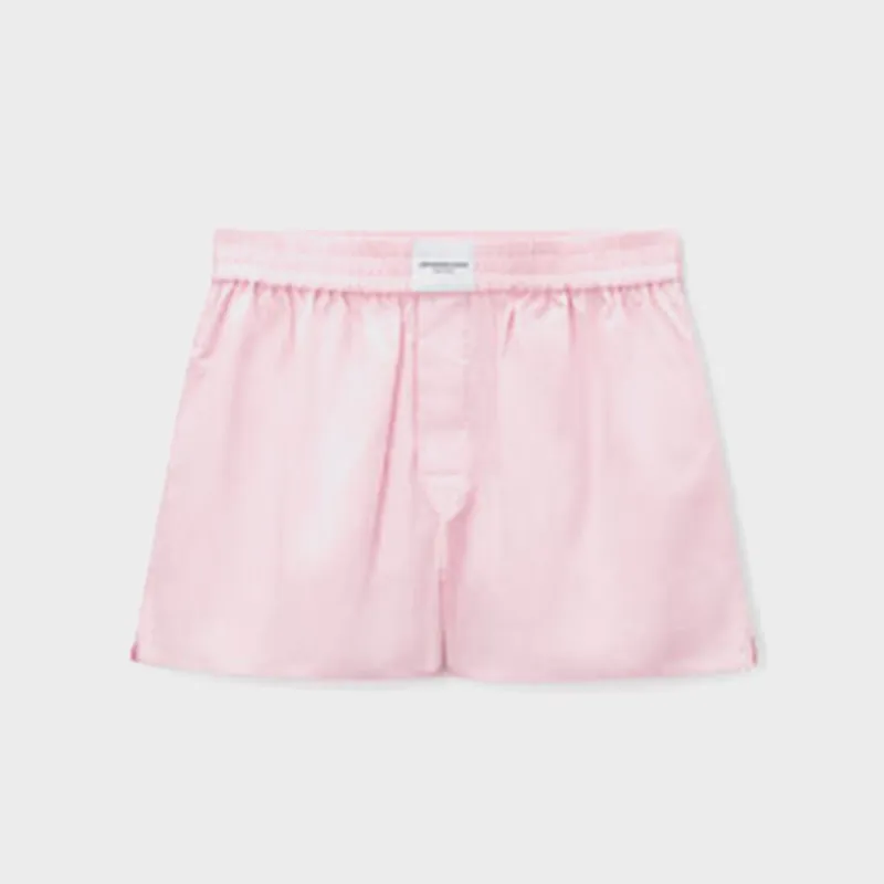 T by Alexander Wang Pleated Boxer Short - Pink sold by Kith