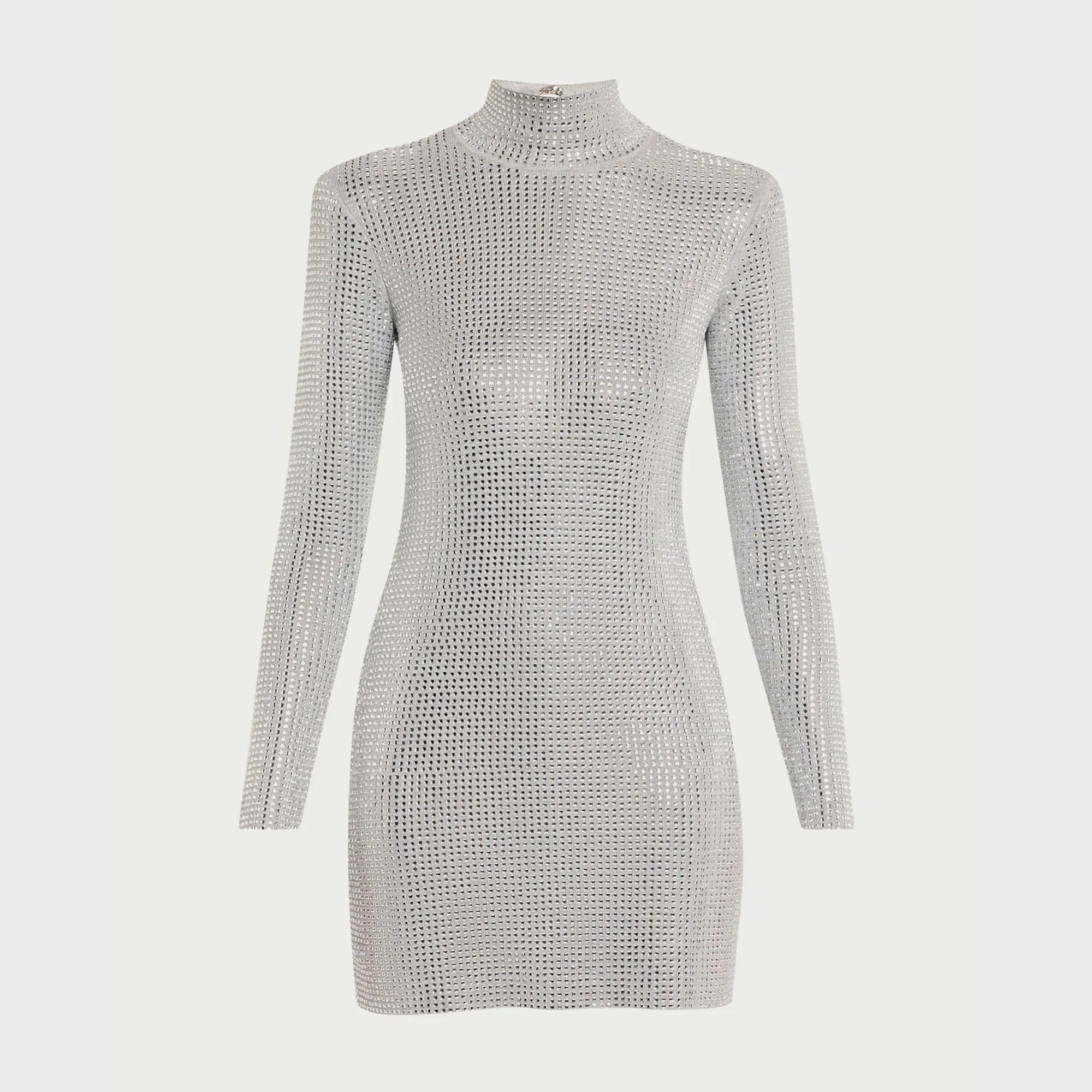 Retrofete Aisling Embellished Dress - Metallic Dove / Silver sold by Kith