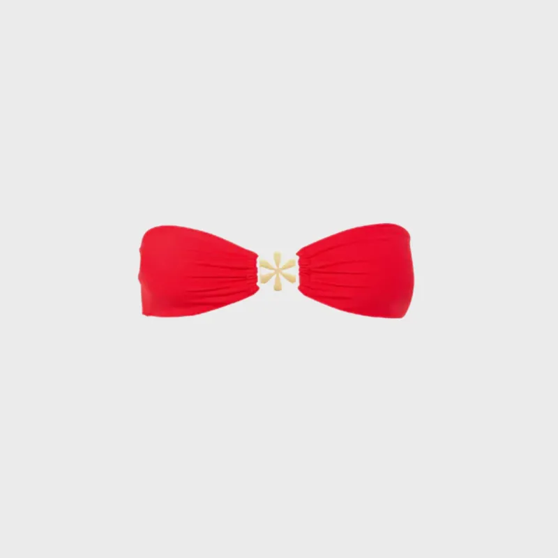 Asta Resort Mia Bikini Top - Rossa sold by Kith